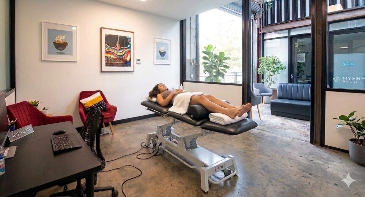 Physiotherapy clinic treatment room Lavender Bay